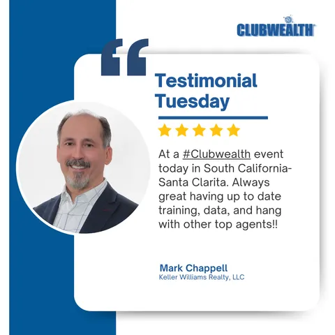 Club Wealth attendee testimonial