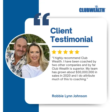 Club Wealth attendee testimonial