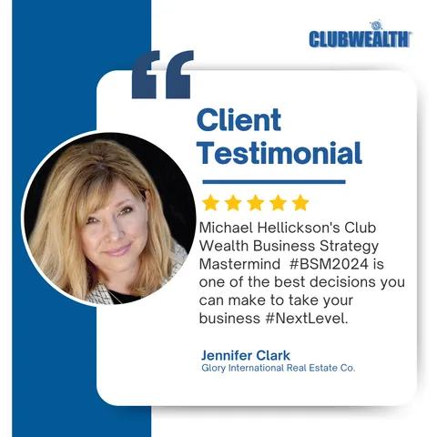 Club Wealth attendee testimonial