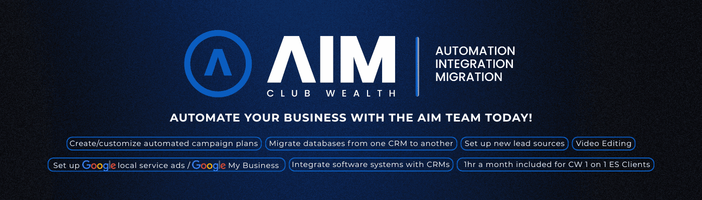 AIM by Club Wealth: Automation, Integration, Migration