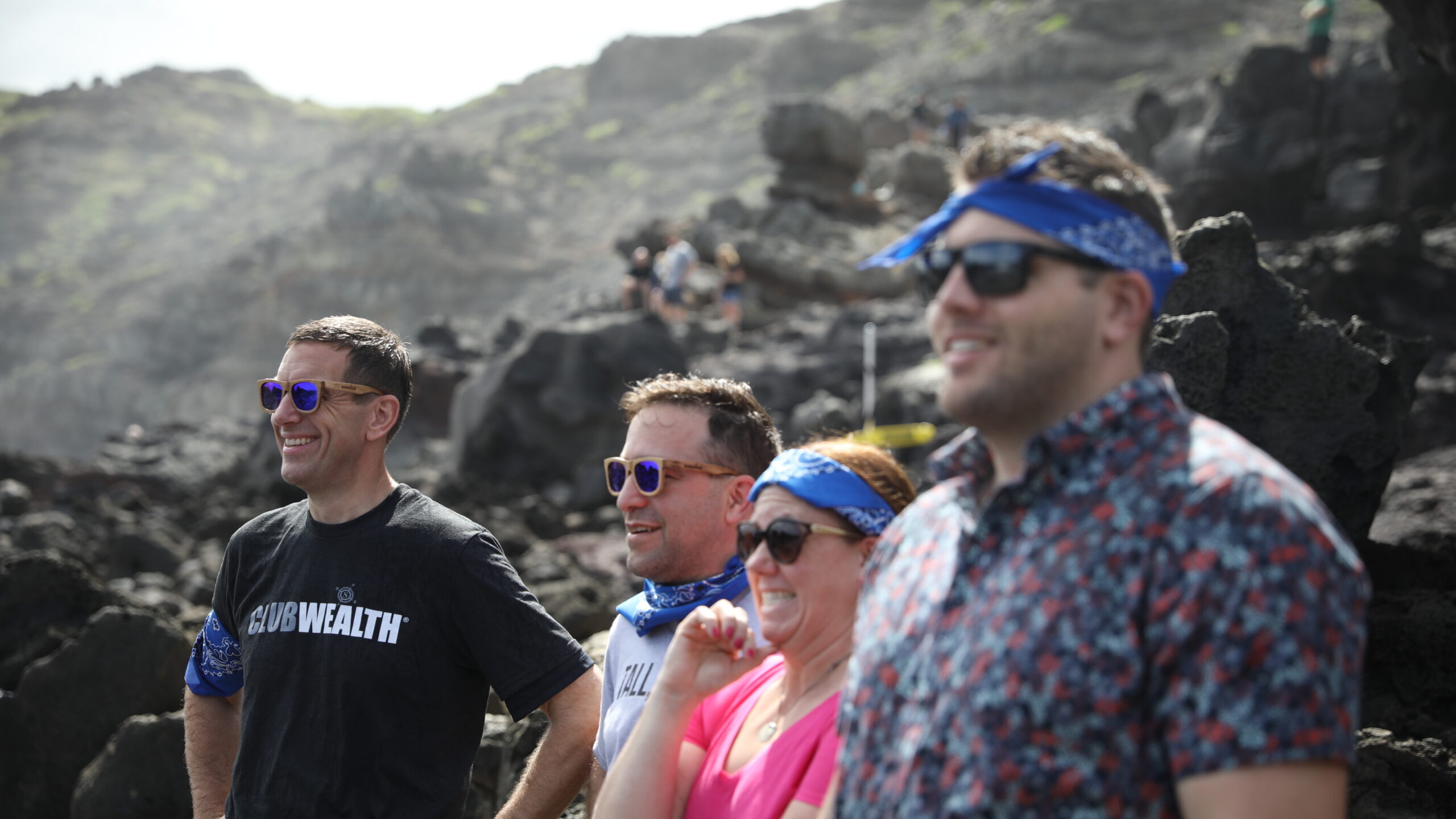Club Wealth coaches and attendees at Mastermind In Paradise
